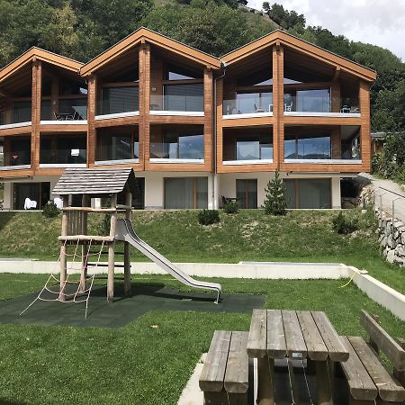 Bergquell Haus A Appartement Blatten bei Naters Buitenkant foto